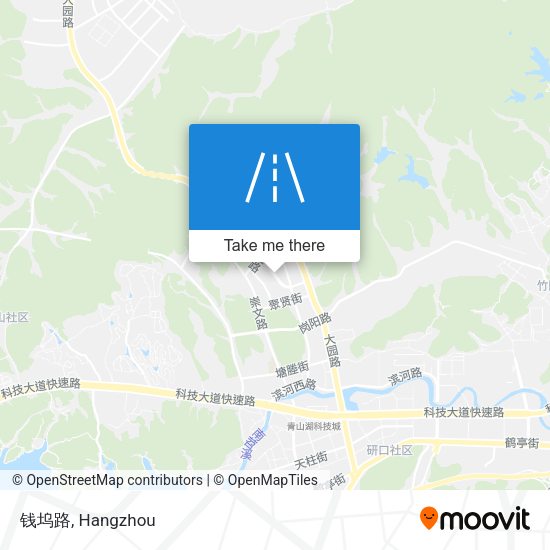 钱坞路 map