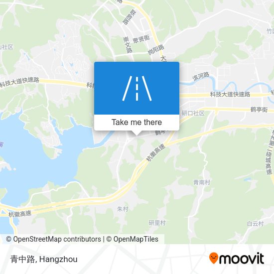 青中路 map