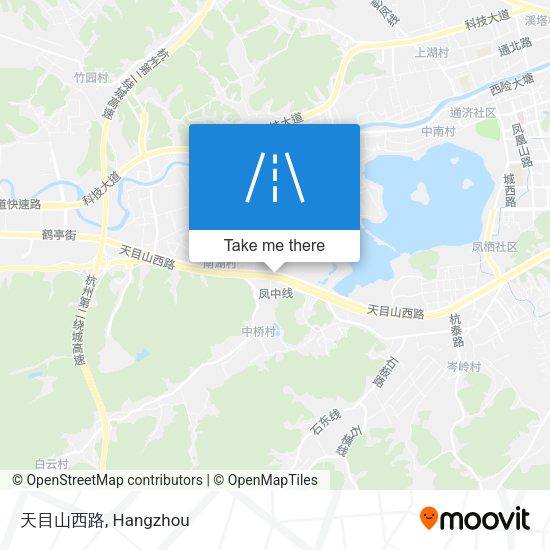 天目山西路 map