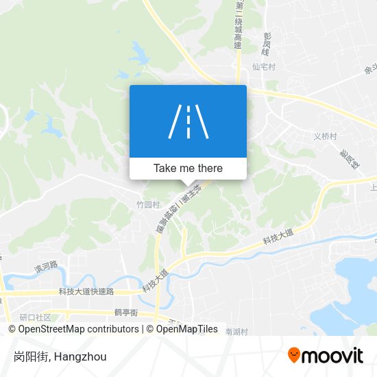 岗阳街 map