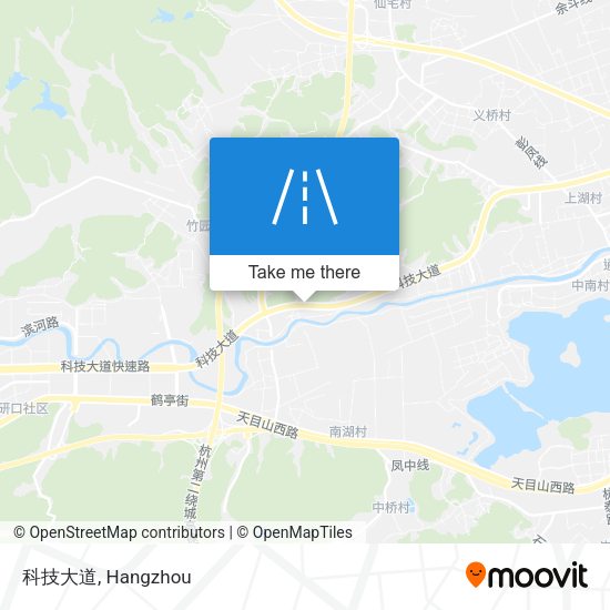 科技大道 map