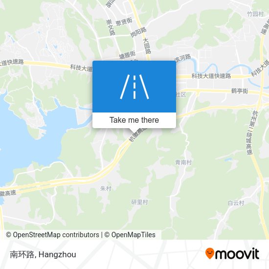 南环路 map