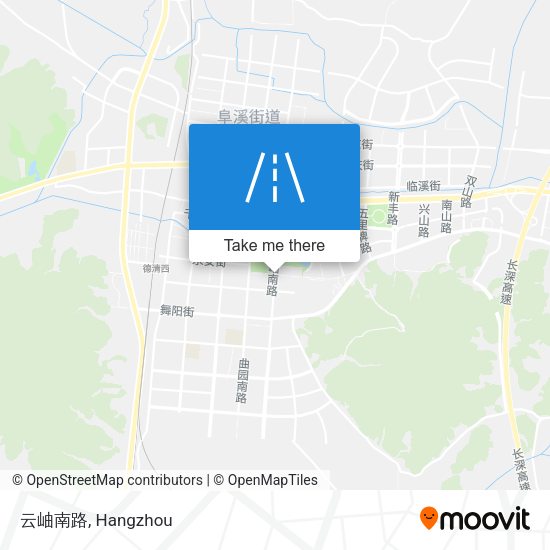 云岫南路 map