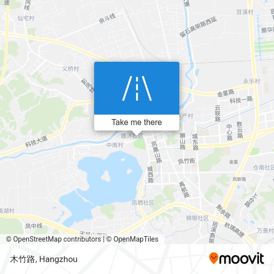 木竹路 map