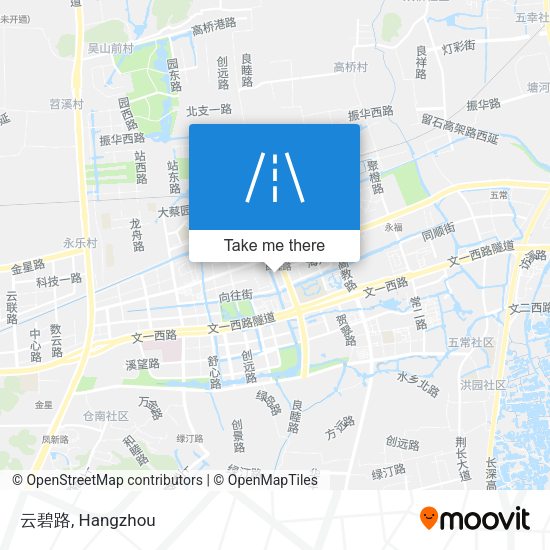 云碧路 map
