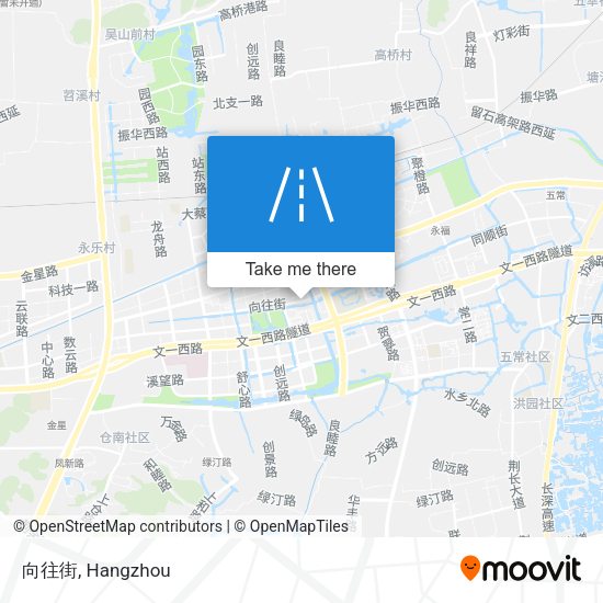 向往街 map