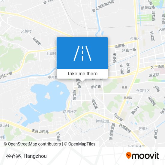 径香路 map