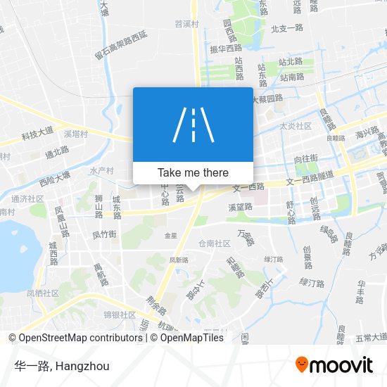 华一路 map