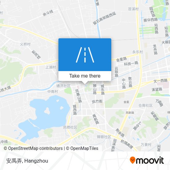 安禹弄 map