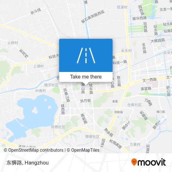东狮路 map