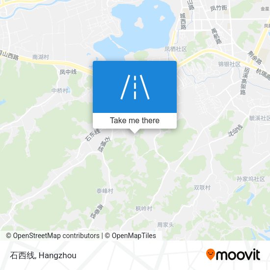 石西线 map