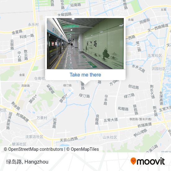 绿岛路 map