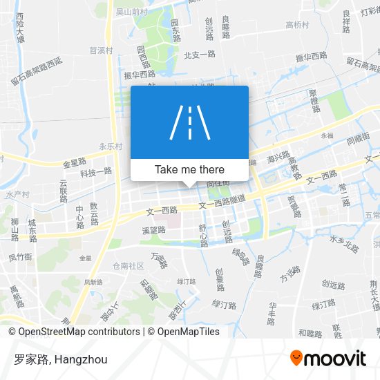 罗家路 map