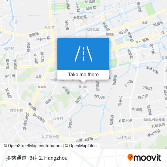 换乘通道 -3往-2 map
