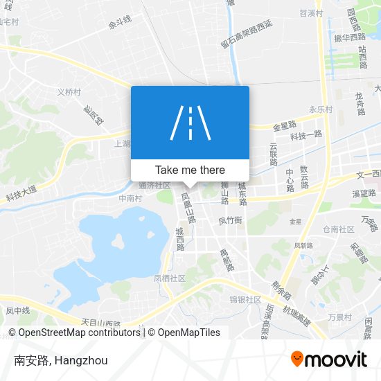 南安路 map