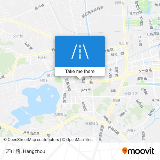 环山路 map