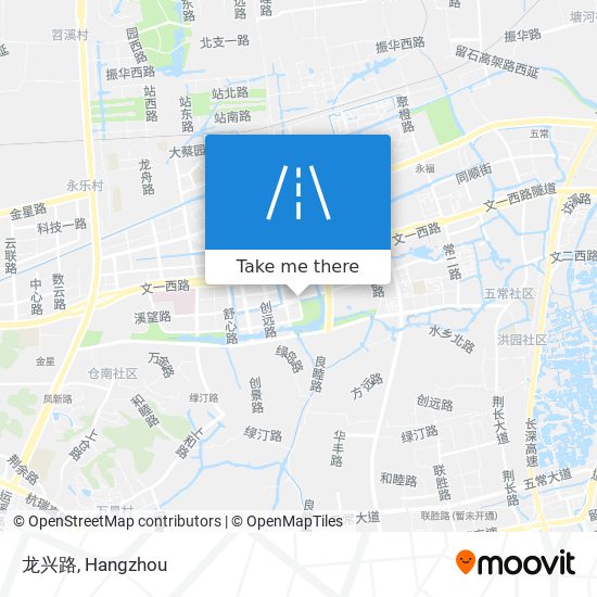 龙兴路 map