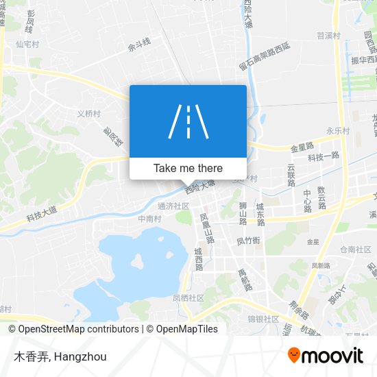 木香弄 map