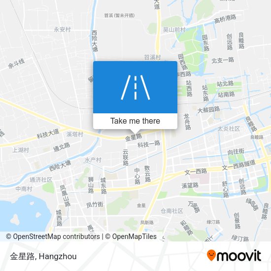 金星路 map