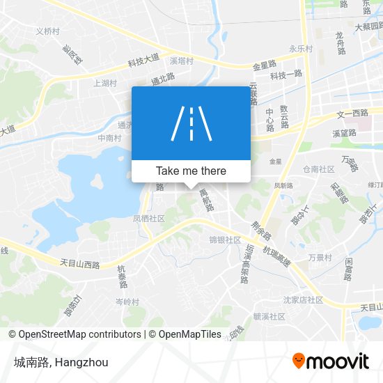 城南路 map