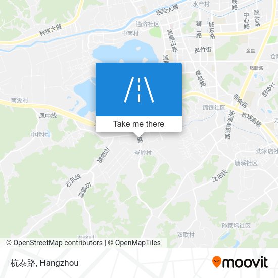 杭泰路 map