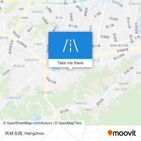 闲林东路 map