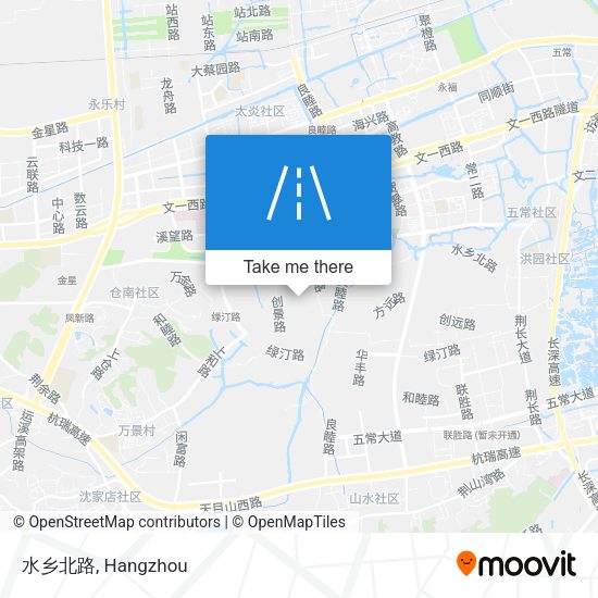 水乡北路 map