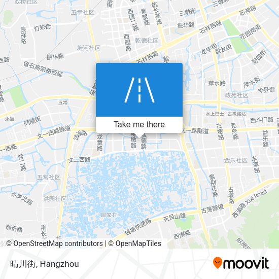 晴川街 map