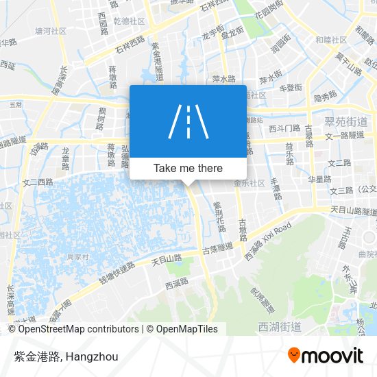 紫金港路 map