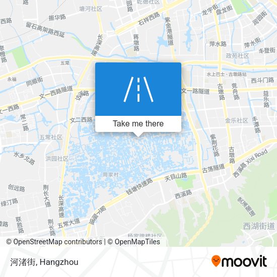 河渚街 map