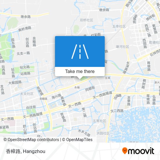 香樟路 map