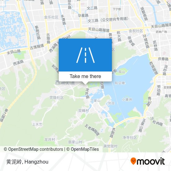黄泥岭 map