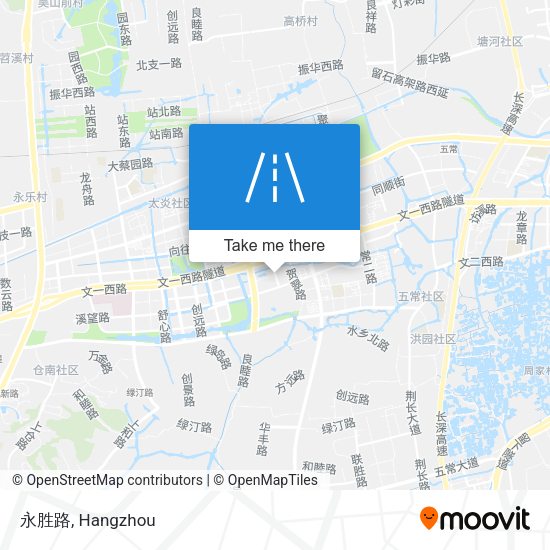 永胜路 map