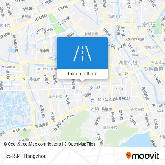 高技桥 map