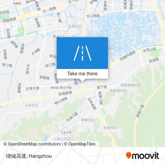 绕城高速 map