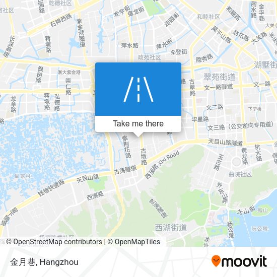 金月巷 map