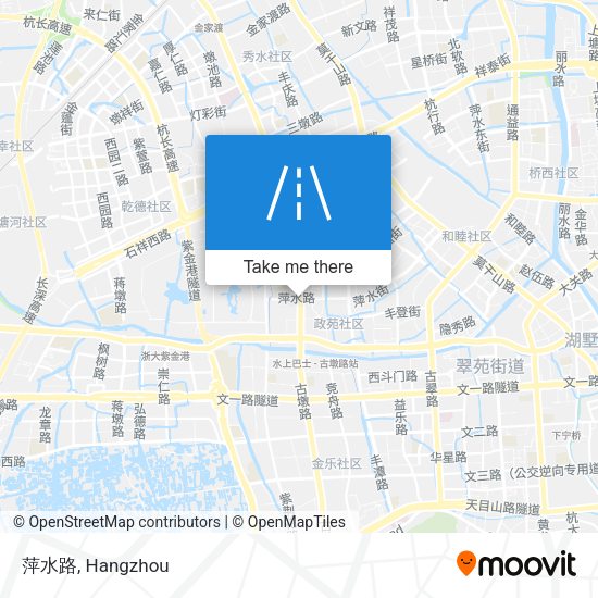 萍水路 map