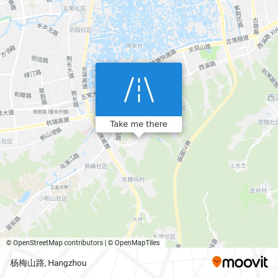 杨梅山路 map