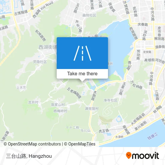 三台山路 map