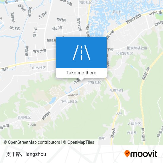 支干路 map