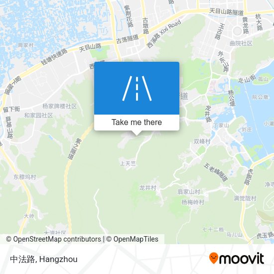 中法路 map