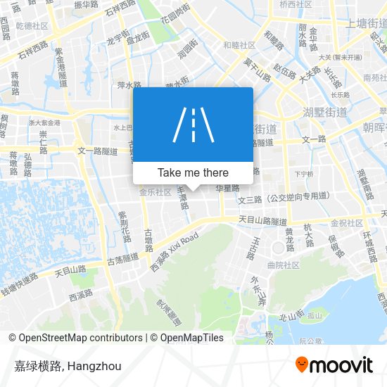 嘉绿横路 map