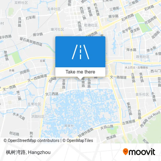 枫树湾路 map