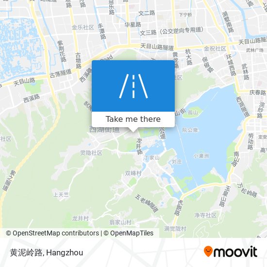 黄泥岭路 map