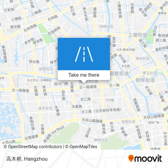 高木桥 map