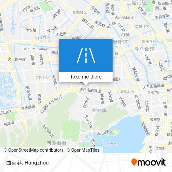 曲荷巷 map