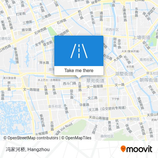 冯家河桥 map