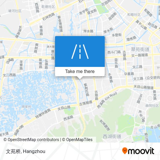 文苑桥 map