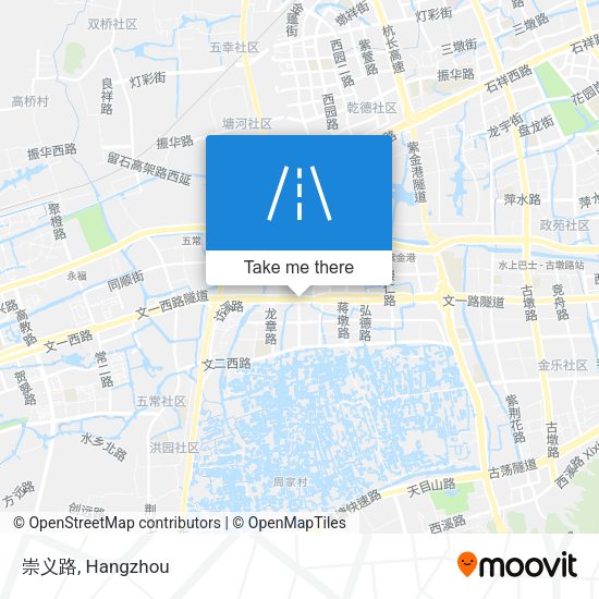 崇义路 map