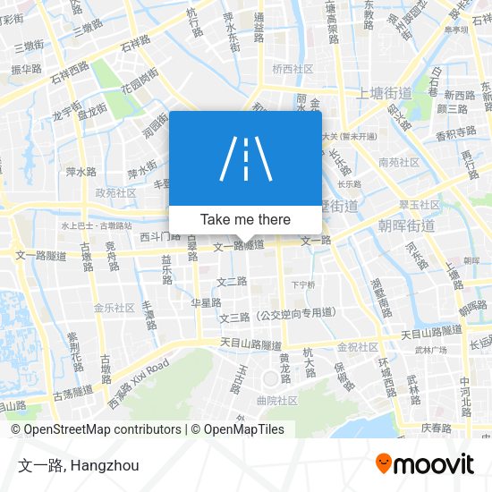 文一路 map